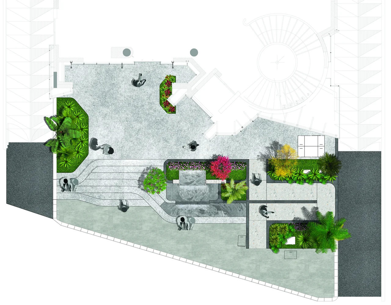 Mazloum home 90 showroom — project view 1